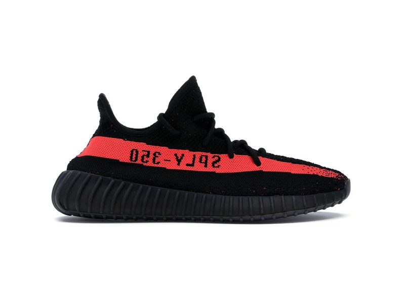 Giày Adidas Yeezy Boost 350 V2 'Core Black Red' - Cop Sneaker