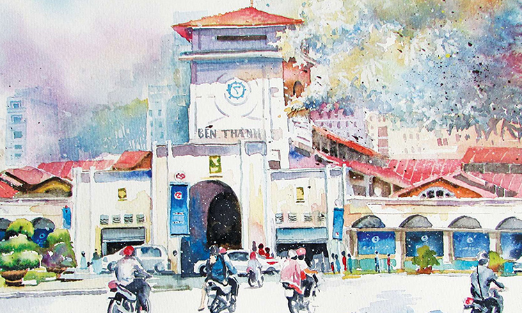 Phố Thị Sài Gòn Qua Tranh - Vnexpress Giải Trí