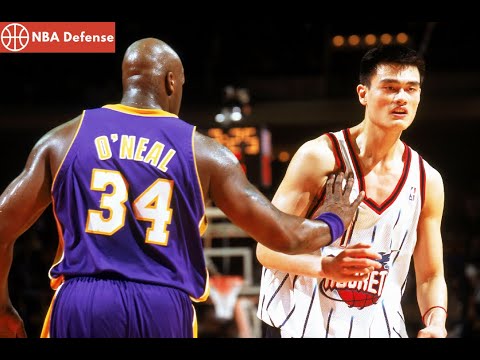 Yao Ming Vs Shaquille O'Neal (First Meeting Full Match Up!!) | 2003 Season,  Rockets Vs Lakers - Youtube