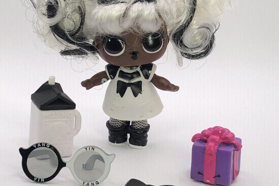 Lol Surprise Doll Yang Qt Babe Dolls Baby Real Hair Black White Color  Change | Ebay
